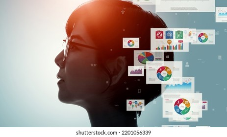Data Analysis Concept Ai Artificial Intelligence Stock Photo 2201056339 ...