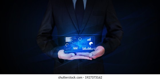 Data Analysis Concept Modern Technology Background with World map, graphs and Icons. Visual Screen Concept with Glowing Lights in blue. Holographic design concept - Powered by Shutterstock - Get 15% off with code: PIKWIZARD15