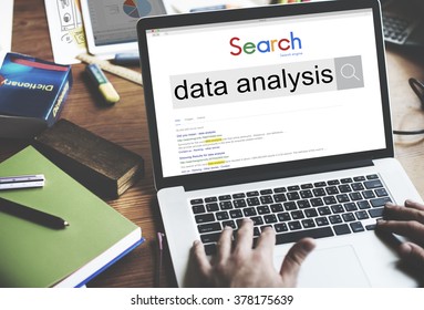 Data Analysis Digital Laptop Technology Concept