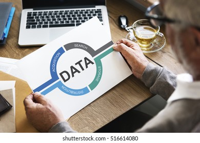 Data Analysis Information Technology Storage Concept