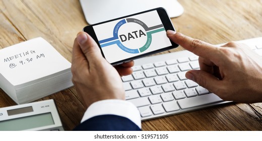 Data Analysis Information Technology Storage Concept