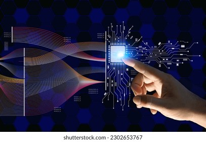 Data Analytic Dashboard Big data collection concept in any form.