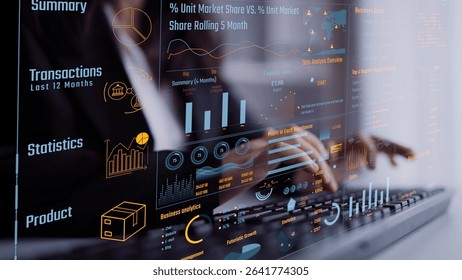 Data analytics and big data strategy for real-time analytics, predictive data modeling, business intelligence analytics, and data-driven decision-making in modern digital businesses. Thunk