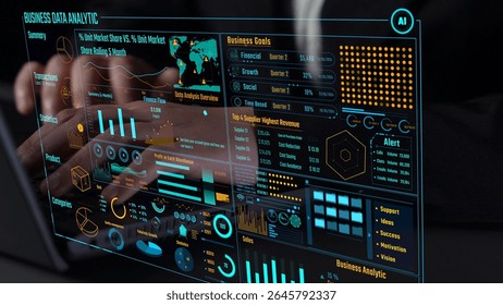 Data analytics and big data strategy for real-time analytics, predictive data modeling, business intelligence analytics, and data-driven decision-making in modern digital businesses. Thunk