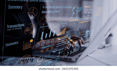 Data analytics and big data strategy for real-time analytics, predictive data modeling, business intelligence analytics, and data-driven decision-making in modern digital businesses. Thunk