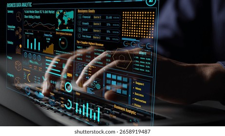 Data analytics and big data strategy for real-time analytics, predictive data modeling, business intelligence analytics, and data-driven decision-making in modern digital businesses. Thunk