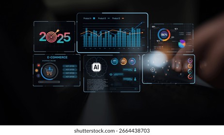 Data analytics and big data strategy for real-time analytics, predictive data modeling, business intelligence analytics, and data-driven decision-making in modern digital businesses. Muxer - Powered by Shutterstock - Get 15% off with code: PIKWIZARD15