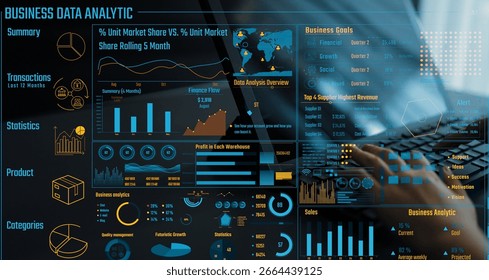 Data analytics and big data strategy for real-time analytics, predictive data modeling, business intelligence analytics, and data-driven decision-making in modern digital businesses. Thunk