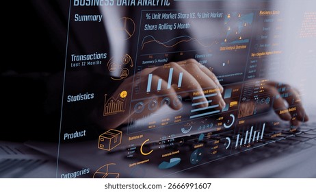Data analytics and big data strategy for real-time analytics, predictive data modeling, business intelligence analytics, and data-driven decision-making in modern digital businesses. Thunk