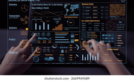 Data analytics and big data strategy for real-time analytics, predictive data modeling, business intelligence analytics, and data-driven decision-making in modern digital businesses. Thunk