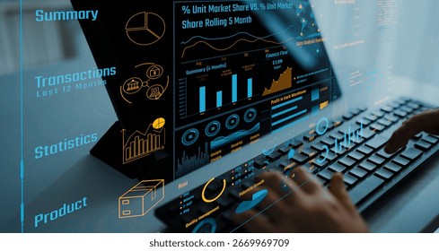 Data analytics and big data strategy for real-time analytics, predictive data modeling, business intelligence analytics, and data-driven decision-making in modern digital businesses. Thunk