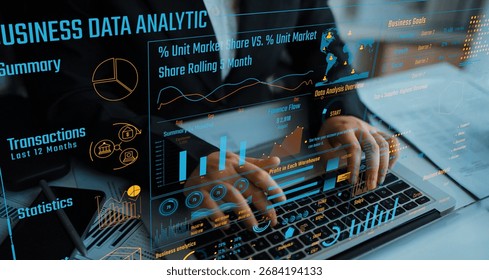 Data analytics and big data strategy for real-time analytics, predictive data modeling, business intelligence analytics, and data-driven decision-making in modern digital businesses. Thunk