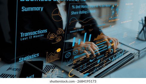 Data analytics and big data strategy for real-time analytics, predictive data modeling, business intelligence analytics, and data-driven decision-making in modern digital businesses. Thunk