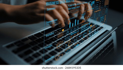 Data analytics and big data strategy for real-time analytics, predictive data modeling, business intelligence analytics, and data-driven decision-making in modern digital businesses. Thunk