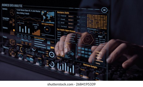 Data analytics and big data strategy for real-time analytics, predictive data modeling, business intelligence analytics, and data-driven decision-making in modern digital businesses. Thunk