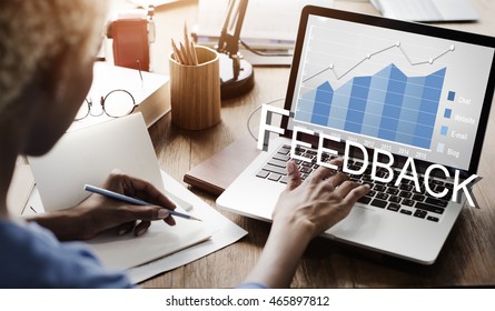 Data Analytics Online Survey Feedback Concept
