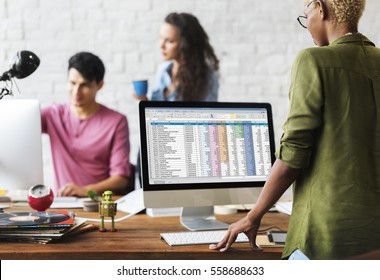 Data Analytics Statistics Technology Information Concept