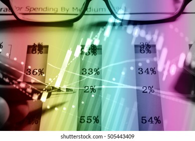 Data analyzing in Forex, Commodities, Equities, Fixed Income, Emerging, Gold and Crude oil Markets: the charts and summary info show about "Business statistics and Analytics value growth up trend".