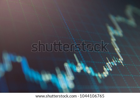 Data Analyzing Forex Market Charts Quotes Stockfoto Jetzt - 