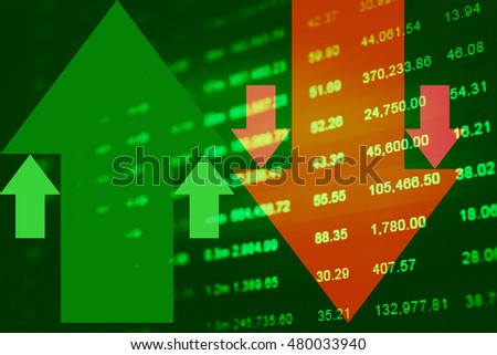 Data Analyzing Forex Market Trading Charts Stock Photo Edit Now - 