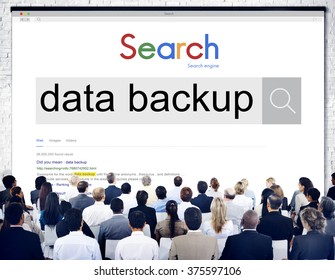 Data Backup Copying Archiving Storage Technology Concept