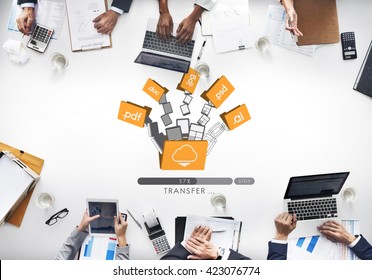 Data Backup Files Online Database Storage Concept - Shutterstock ID 423076774