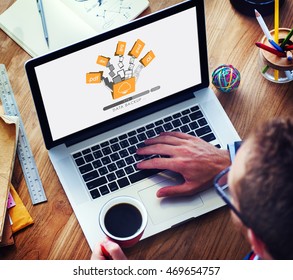 Data Backup Files Online Database Storage Concept