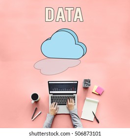 Data Backup Information Technology Concept