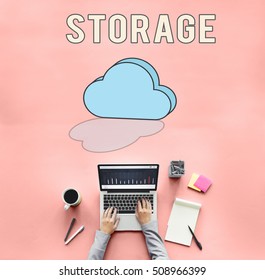 Data Backup Information Technology Concept