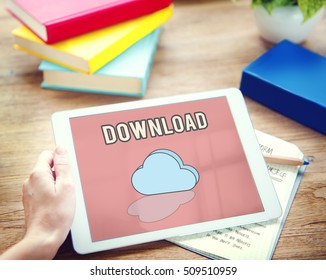 Data Backup Information Technology Concept