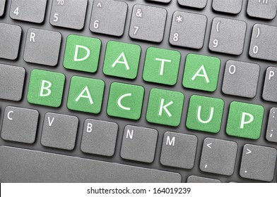 Data Backup Key On Keyboard