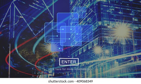 Data Big Data Connection Technology Storage Concept