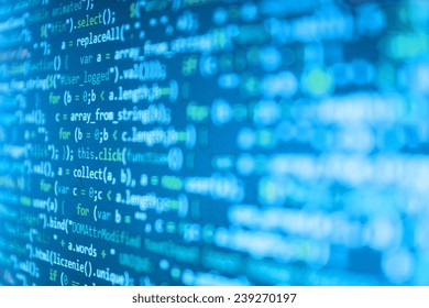 Data bits computer bits, shadow and dark vignette effect. Gibberish, dummy, lorem ipsum text. Letters, chars, and digits. Blue background of screen monitor. - Powered by Shutterstock - Get 15% off with code: PIKWIZARD15