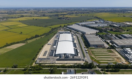 Data center, computing center, Big tech, IT and internet technology. Hyperscaler.