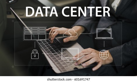 Data center global connection network technology system