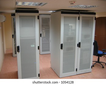 Data center server room