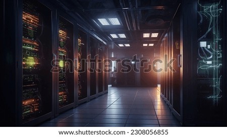 Data center or Server Room