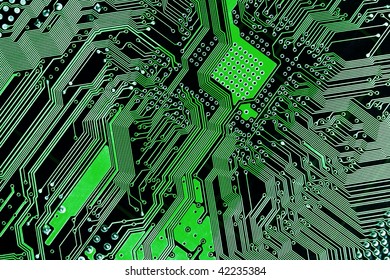 data chip - closeup macro shoot