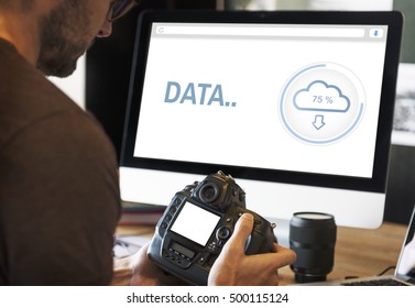Data The Cloud Storage Information Concept