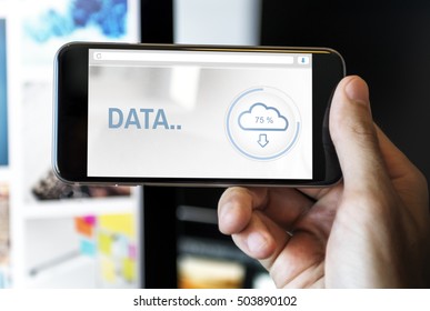 Data The Cloud Storage Information Concept