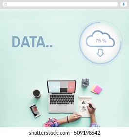 Data The Cloud Storage Information Concept