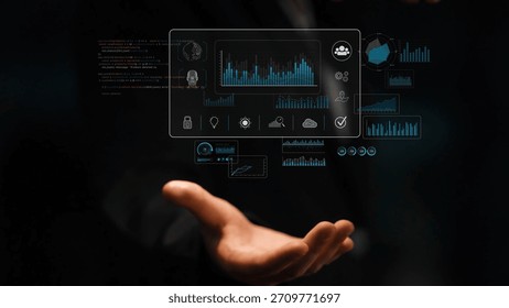 Data dashboard and analytics system supports business, analytics, and data insights through centralized charts, statistics, and monitoring interface Marrow