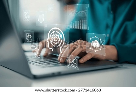 Data driven mindset concept. It involves systematically Collecting big data, analytics and making decisions based on data analysis instead of emotion and intuition. The current organizational imperative is to Challenge and implement the data driven culture in company to ensure long-term