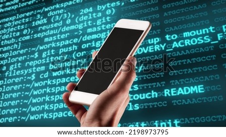 Data hacker or catfish using sms texting. Online chatbot or tech support forum.