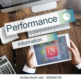 Data Information Analytics Performance Concept