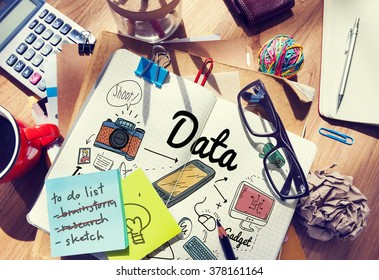 Data Information Statistics Technology Analysis Concept