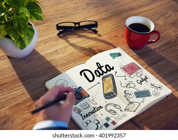 Data Information Statistics Technology Analysis Concept