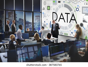 Data Information Technology Connection Futuristic Concept