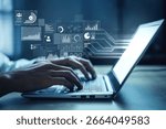 Data insights, charts, and analytics help visualize performance. Data drives strategy, analytics enhances growth, and data improves business outcomes through analytics. Vouch