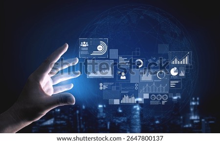 Data insights, charts, and analytics help visualize performance. Data drives strategy, analytics enhances growth, and data improves business outcomes through analytics. Vouch